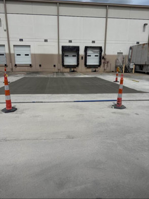 Concrete Loading Dock